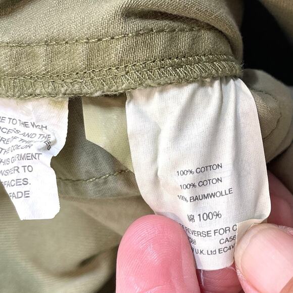 Madewell Army Swing Jacket Womens Small Green Zip Up Military - Picture 7 of 7